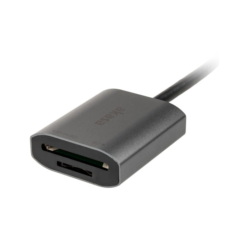 Card Reader Akasa AK-CR-10BK USB 3.2 Gen 2 Type-C SD/MicroSD