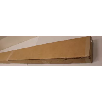 Montavimo bėgelis EDBAK VWMB2200, 2200 mm, apkrova 200 kg, juodas – pažeista pakuotė