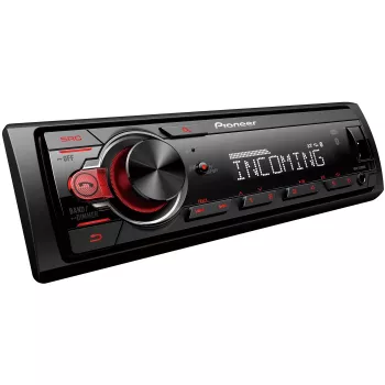 PIONEER MVH-330DABAN, 1 DIN, 200 W, 50 W, juodas, Android, AAC, FLAC, WAV, WMA