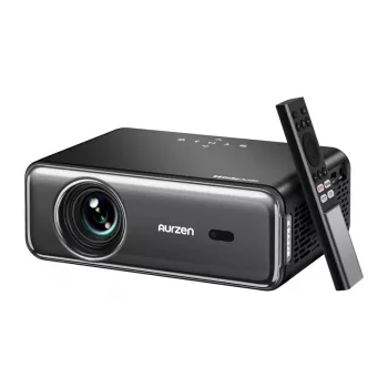 Projektorius Aurzen Eazze D1 Pro (AU-PJ-AD001P-EUDG0) – kompaktiškas LED projektorius namams ir biurui