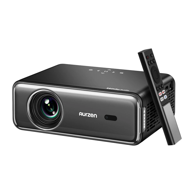 Projektorius Aurzen Eazze D1 Pro (AU-PJ-AD001P-EUDG0) – kompaktiškas LED projektorius namams ir biurui