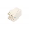Extralink EX.9540 RJ45 kištukas laidams sujungti, baltas plastikinis