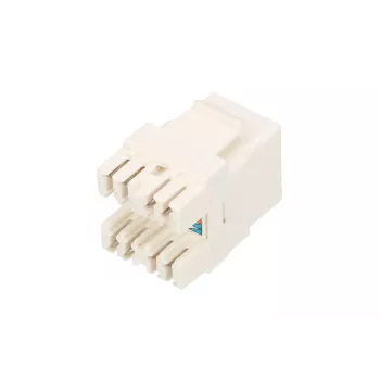 Extralink EX.9540 RJ45 kištukas laidams sujungti, baltas plastikinis