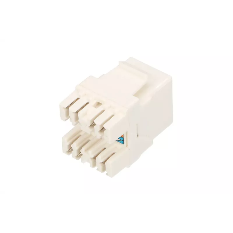 Extralink EX.9540 RJ45 kištukas laidams sujungti, baltas plastikinis