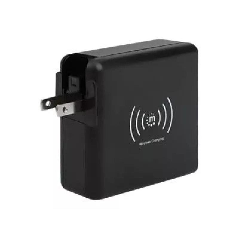 Kelioninis sieninis įkroviklis ir powerbank Manhattan 4-in-1
