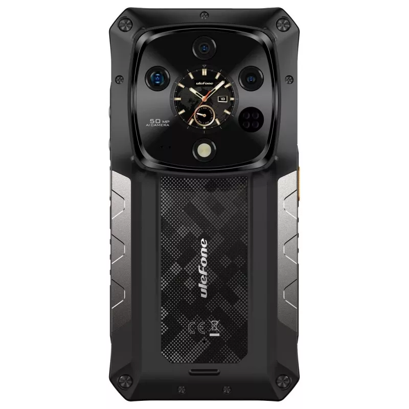 Atsparus išmanusis telefonas UleFone Armor 28 Ultra 5G – 16 GB RAM, 1 TB atminties, juodas