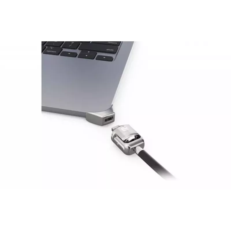Compulocks Ledge – apsauginis adapteris MacBook Air 13 inch M2/M3, sidabrinis