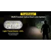 Nitecore UT27 MCT juodos/geltonos spalvos LED priekinė lemputė