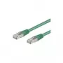 Wentronic Goobay CAT 5e Patch Laidas, F/UTP, Žalias, 15 m - CCA Vario Mišinys (50870)