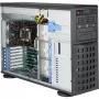 Supermicro SC745 BAC-R1K23B-SQ - korpusas - 4U - Extended ATX - SATA/SAS - karštas keitimas 1200 W - juodas - USB