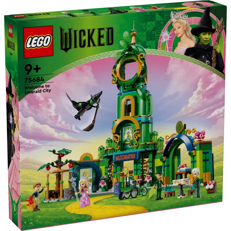 LEGO Bricks Wicked 75684 Sveiki atvykę į Smaragdinį miestą