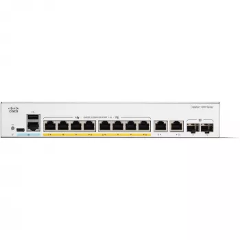 Valdomas jungiklis Cisco Catalyst 1300-8P-E-2G 8 prievadų GE PoE