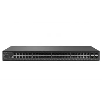 LANCOM GS-3252P valdomas L3 gigabito eterneto (10/100/1000) maitinimas per eternetą (PoE) 1U juodas