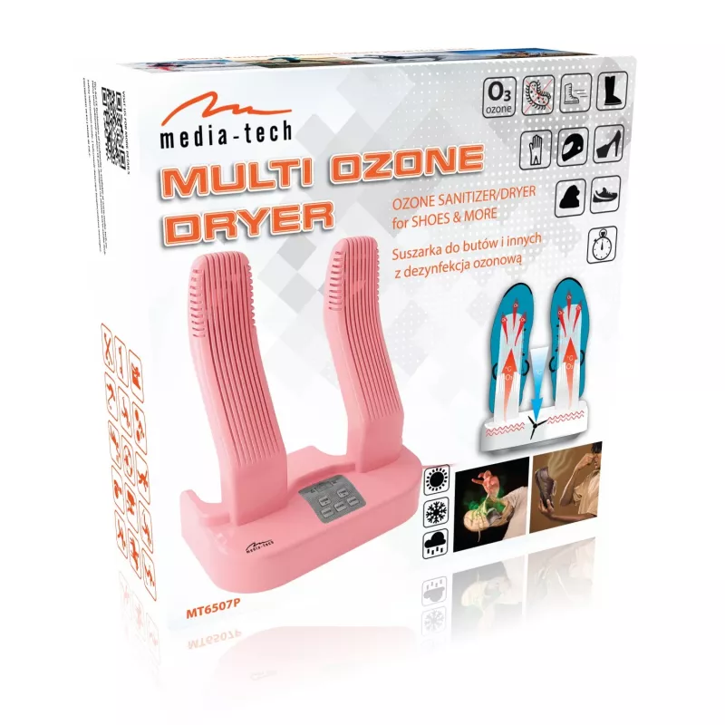Media-Tech MT6507P Multi Ozone Pro Dryer Pink