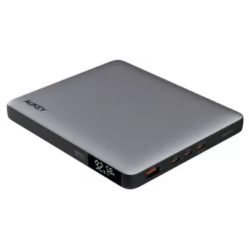 AUKEY Sprint X 20000mAh 100W nešiojamojo kompiuterio Power Bank su PD3.0 – Pilka