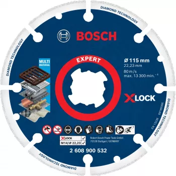 Bosch 2 608 900 532 pjovimo diskas kampiniam šlifuokliui
