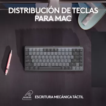 Logitech MX Mechanical Mini belaidė klaviatūra Tenkeyless Bluetooth
