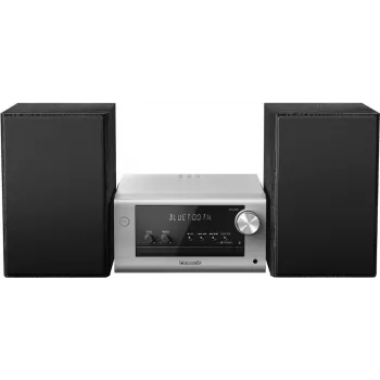 Panasonic SC-PM704EG-S Mikrosistema, 80 W, sidabrinė
