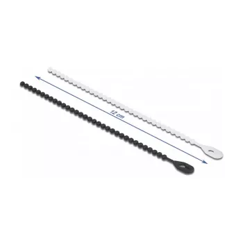 DeLOCK 19506 Karoliukinis kabelio raištis L 120 x W 3,6 mm 100 vnt.