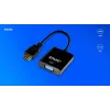Savio adapteris HDMI-VGA AK-75