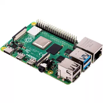 Raspberry Pi 4 Model B vienos plokštės kompiuteris, Broadcom BCM2711 / 1.5 GHz, RAM 2 GB, 802.11a/b/g/n/ac, Bluetooth 5.0 (Raspberry-PI-4-2GB)