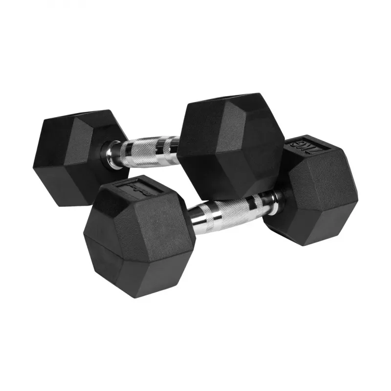 Rebel Active RBA-2325 guminiai hanteliai pora 2 x 7 kg