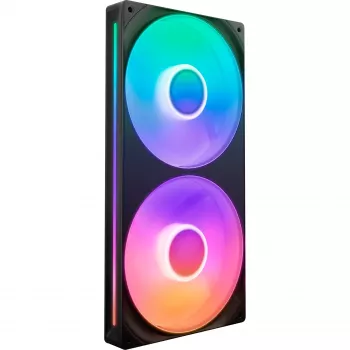 NZXT F280 RGB Core 140mm ARGB PWM 2 vienete juodi