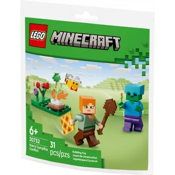 LEGO Minecraft 30732 Alexo stovyklos konfliktas