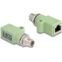 DeLOCK 60681 lyties keitiklis M12 į RJ45, žalias