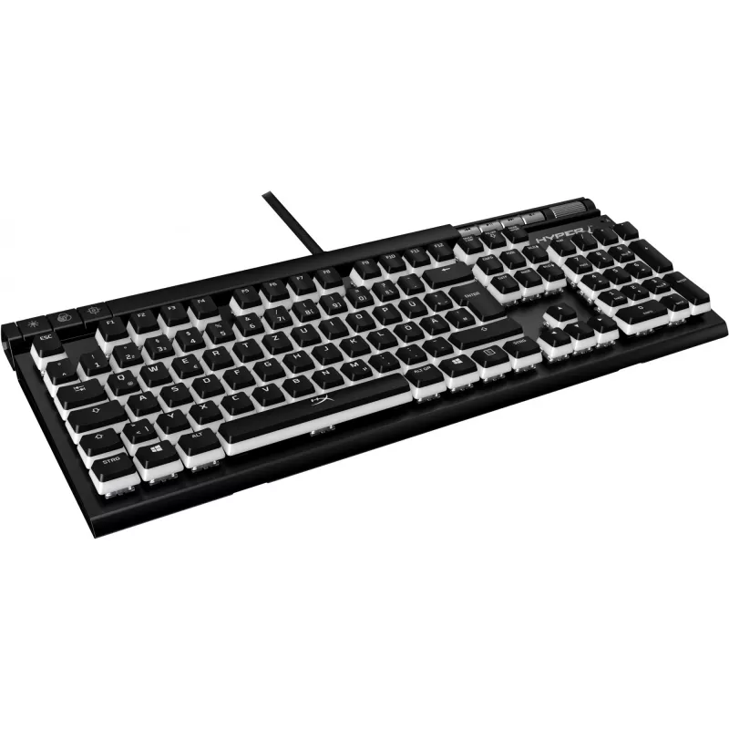HyperX Pudding Keycaps – pilnas klavišų rinkinys – ABS – juoda (DE išdėstymas) – klaviatūros klavišai