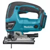 Pjūklas Makita DJV180ZX belaidis be akumuliatoriaus — 3 pakopų švytuoklinis, 0–2600 SPM, eiga 26 mm, pjovimo gylis medyje 135 mm