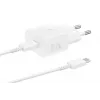 Samsung EP-T2510 25W USB-C greitasis kroviklis baltas, PPS, Super Fast Charging
