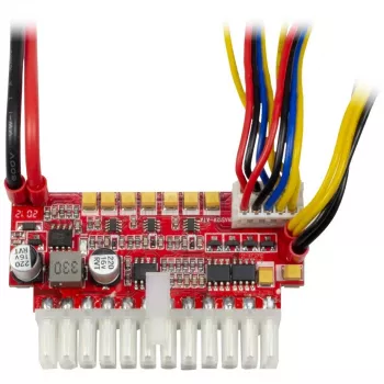 Maitinimo blokas Inter-Tech 88882190 200 W 20+4 kontaktų ATX juodas