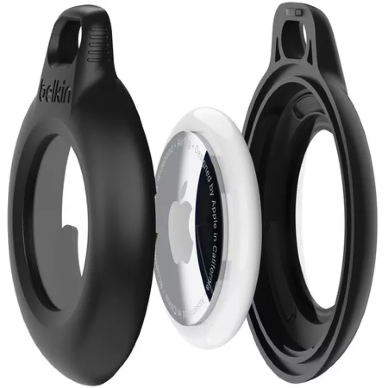 Belkin MSC015BTBK mėlynas GPS sekimo įrenginio dangtelis, skirtas Apple AirTag, 4 vnt.