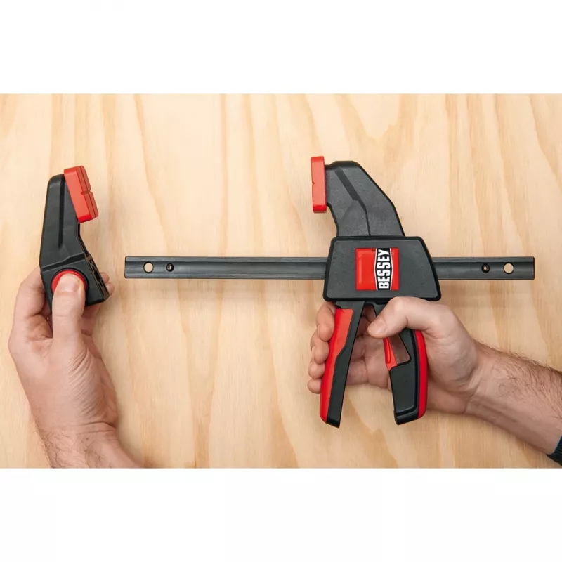 Gnybtinis spaustuvas Bessey EZL30-8 30 cm Juoda Oranžinė