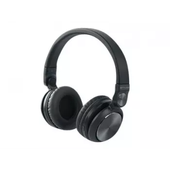 Ausinės „Muse M-276BT“ – belaidės ir laidinės ausinės su mikrofonu, juodos spalvos