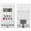 Elektroninis laikmatis DIN bėgiui QOLTEC PC0629 — 24V maitinimas, 16A išėjimas