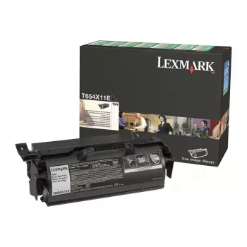 Toneriai Lexmark T654X11E 30000 puslapių Juoda
