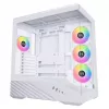 Kompiuterio korpusas Lian Li Vector V100 Midi Tower Baltas