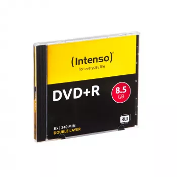Intenso 5 x DVD+R DL 8,5 GB 8x juvelinėje dėžutėje (dėžutė) (4311245)