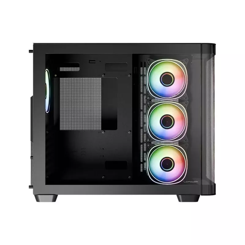 Korpusas LC-Power LC-8001B-ON Midi Tower Juodas