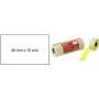 Kainų etiketės agipa 151992 baltos nuolatinės 26 x 16 mm kainoms žymėti