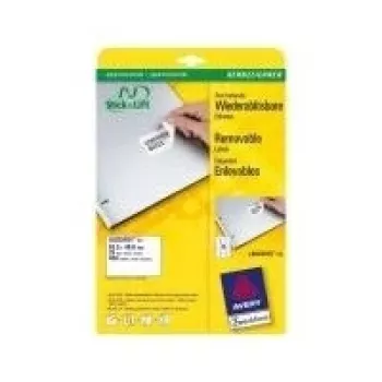 Įvairios paskirties etiketės Avery L6025REV-25