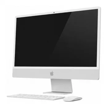 Apple iMac 24 inch sidabrinis CTO M4 10 branduolių CPU (32 GB, 1 TB) (Z1EJ-02100000)