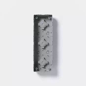 Siedle GU 611-3/1-0 pilkas plastikinis MR 611-3/1 korpusas 100 mm x 50 mm x 300 mm