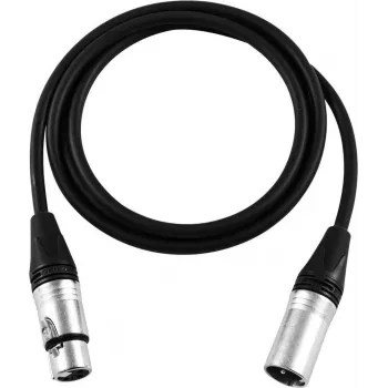 XLR 3 kontaktų laidas PSSO 15 m su Neutrik jungtimis
