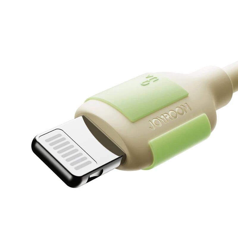 USB-A į Lightning laidas Joyroom S-A53 3A 1,2 m Smėlio spalvos