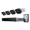 Vaizdo įrašų registratorius Eufy E40 – 8 kanalų 4K įvestis, 2 TB HDD (išplečiamas iki 16 TB), juoda/pilka/balta