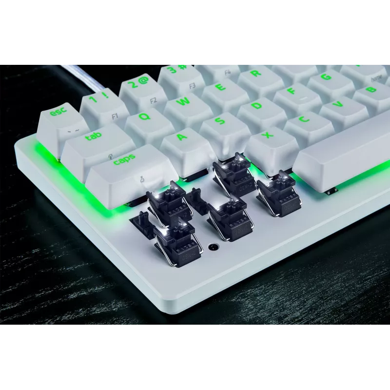 Razer Huntsman V3 Pro Mini laidinė gaming klaviatūra, 60 %, Analog Optical Gen-2, US, juoda