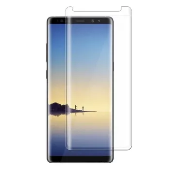 Apsauginis stiklas Samsung Galaxy Note 8 (3D, be pakraščio, skaidrus)